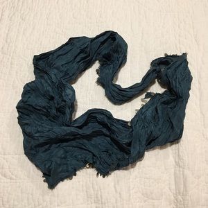 COPY - Blue gypsy crinkle scarf